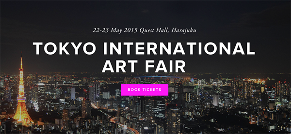 Tokyo International Art Fair May 22 May 23rd by Global Art Agency
